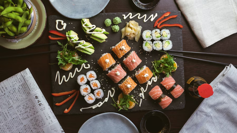 Aburi Salmon Roll Sushi Tei Medan